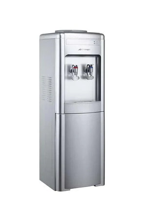 Dispensador de Agua Mirage DISX10 MDD10CS | 3 Temperaturas | Mesa con Garrafón Superior | Color Gris | Compacto 52 cm Alto