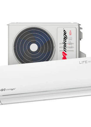 LIFE12 PLUS / CON CALEFACCIÓN, 2 TON, 220 V, Minisplit ON/OFF, Blanco, 24000 BTU, R410A, 12 SEER Series