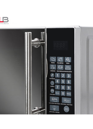 🍽️ Microondas X Wave MWD020E | 0.7 Pies³ | 700 W de Potencia | 6 Niveles | Perillas Manuales | Color Blanco | Compacto y Funcional